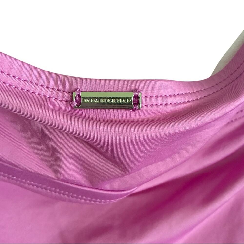 Dana Buchman Halter Ruched One-Piece swimsuit size 20W - Picture 6 of 7